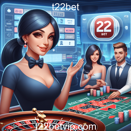 Experimente a Emoção do Casino Ao Vivo no t22bet